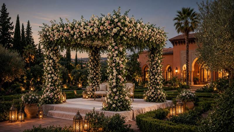 Mariage juif à Marrakech