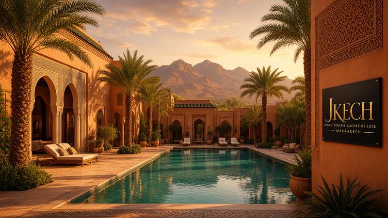 Villa avec piscine et jardin à Marrakech